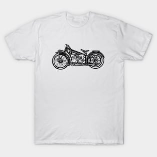 R37 Bike Sketch Art T-Shirt